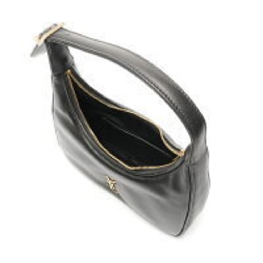 Yves Saint Laurent Calypso Leather Hobo Shoulder Bag Black - Picture 10 of 12